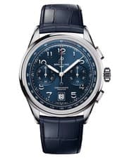 Breitling Premier B01 Chrono 42mm Blue Dial Leather Men's Watch AB0145171C1P2