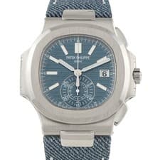 Patek Philippe Nautilus White Gold Watch 5980/60G-001