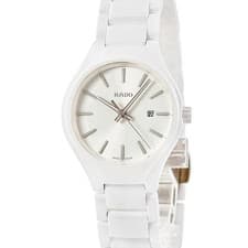 Rado Neutru S Quartz R27061012  Date Round Quartz Ladies Wristwatch from JAPAN