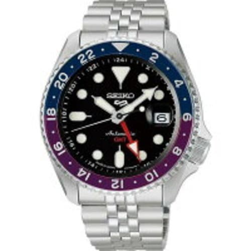 Seiko 5 Sports SBSC021 GMT Automatic Men's Watch Japan Colors New in Box