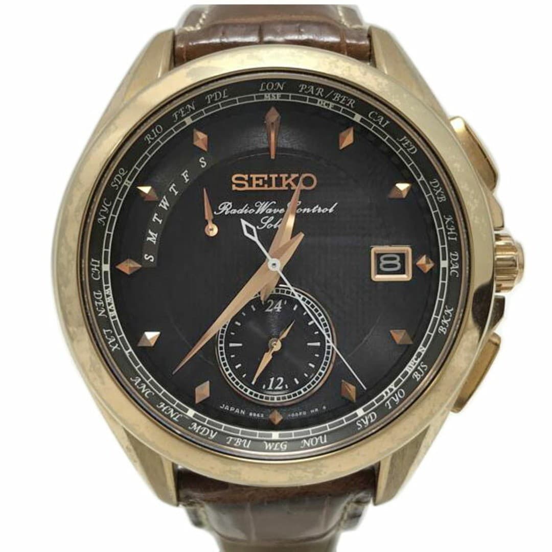 Seiko Brift H Limited Edition Watch 8B63-0AE0 Used B Rank from Japan From Japan