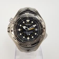 Seiko Scuba Master Kinetec SBCW015 Pippin Limited 700M Diver Watch Used
