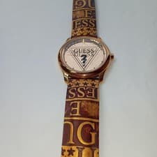 Guess men's watch, quartz, good condition, hs stopp
