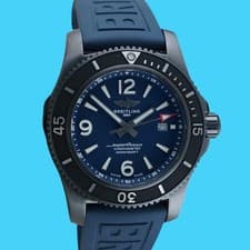 Breitling Superocean 46mm Blacksteel - M17368 - Mint Condition - Full Set