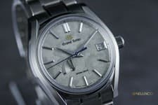 Grand Seiko Heritage Spring Drive "Winter" Gray Dial Men's Watch - SBGA415 B&P