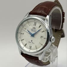 ORIENT Automatic Skeleton Blue Hands Roman Numerals 42mm