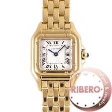 CARTIER Watches PANTHERESM W25022B9 18K Yellow Gold Free Shipping with Box