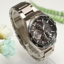 SEIKO Astron Nexter SBXC153 GPS Solar Dual Time Chronograph Titanium Watch
