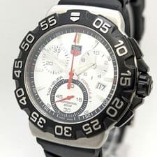 TAG Heuer Formula 1 CAH1111 Chronograph Quartz 42mm Watch Rubber