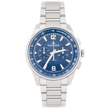 Jaeger-LeCoultre Polaris Chronograph Stainless Steel Blue 42mm Q9028180 Full Set