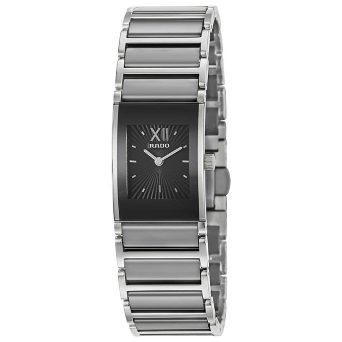Rado Integral Men's Black Dial Quartz Watch R20784179 1531220430