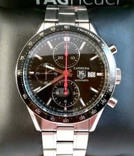 TAG Heuer Calibre 16 Carrera Chronorgraph Mens Watch in Exc Cond Model CV2014