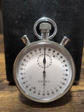 Rare 1964 SEIKO Manual Stop Watch 89ST Analog Good condition  From Japan