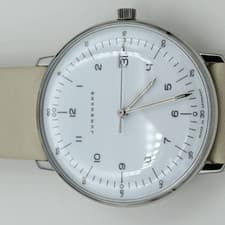 Junghans Max Bill Quartz 047 4252 00 Bauhaus 32mm Watch