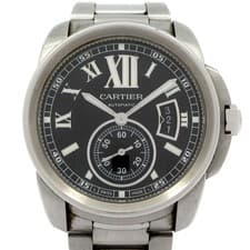 Cartier Calibre de Cartier LM W7100016 3*** 4******* Silver Men's Wrist Watch
