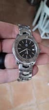 TAG Heuer WJ1110.BA0570 Mens Link Series Quartz Watch Black Silver Stainless