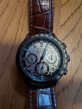 Citizen Attesa CC4055-14H Quartz Men’s Watch 42mm GPS Solar Titanium Used