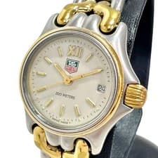 TAGHeuer S/el S05.008M Quartz Watch Steel/Gold White Dial