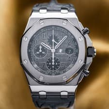 Audemars Piguet Royal Oak Offshore Chrono 42mm AP “Elephant” 26470ST - Full Set