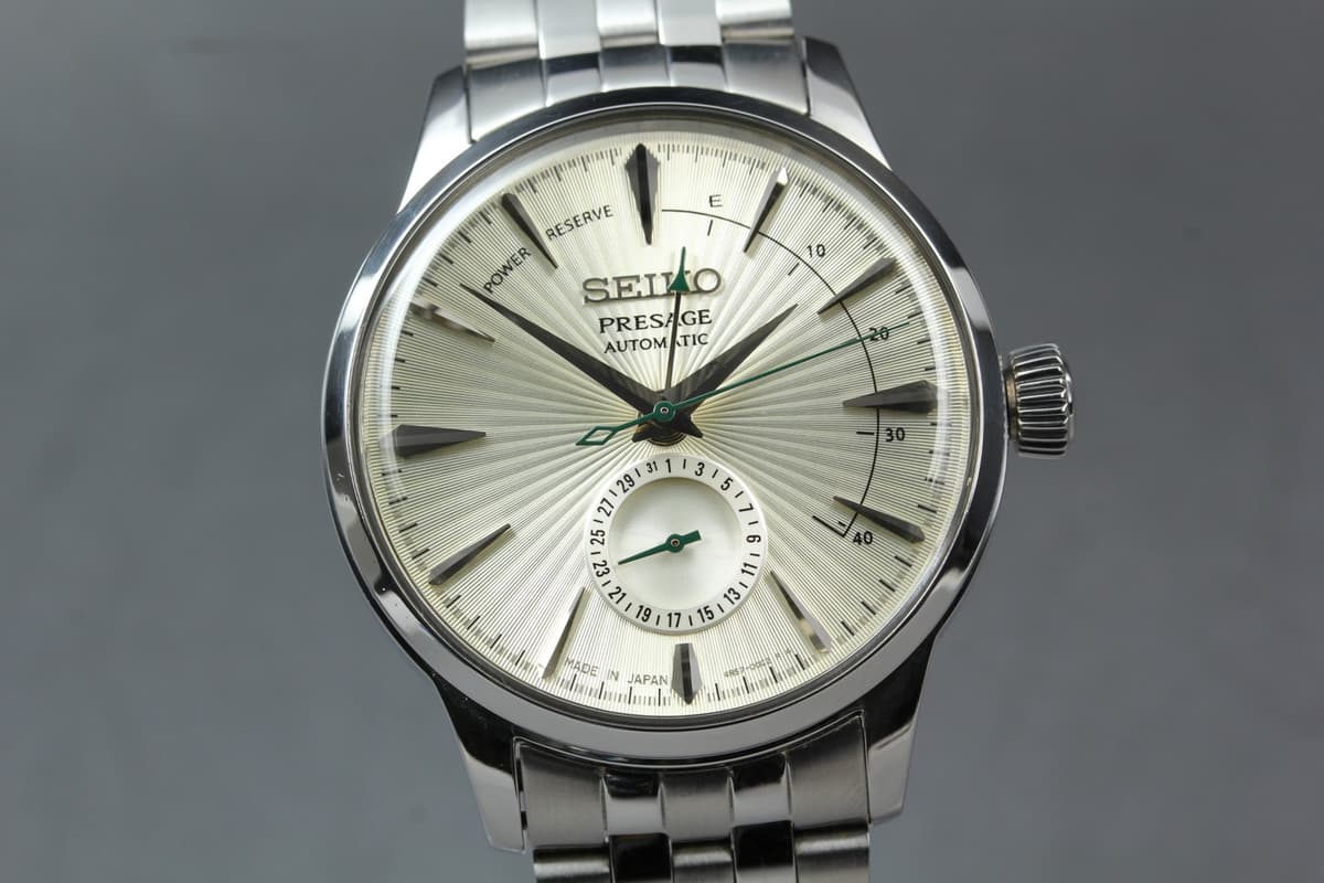 Seiko Presage SARY079 Power Reserve Automatic SS Men's Watch Japan (22cm～Wrist )