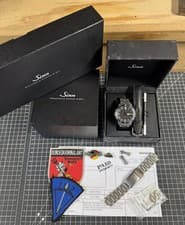 Sinn 503.EZM1 EZM-1 Mission Timer with box service papers + extras