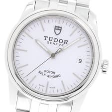TUDOR Glamour 55000 Date white Dial Automatic Men's Watch_949739
