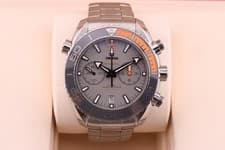 Omega Seamaster Planet Ocean 600M Titanium 215.90.46.51.99.001 Factory Serviced