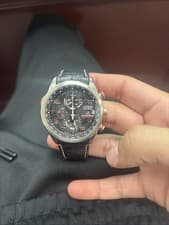 Citizen Eco Drive Watch As Is Number 944 Of 2500 Stainless Steel And Crocodile