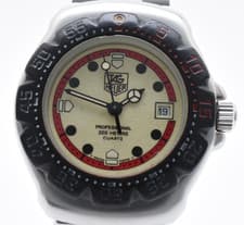 [Exc+5] TAG Heuer Formula 1 Professional 371.508 Cream 30mm Quartz Women's Watch