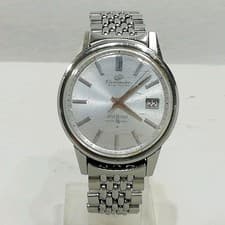 SEIKO MATIC Self Dater Men's Automatic Watch J13060 silver Used