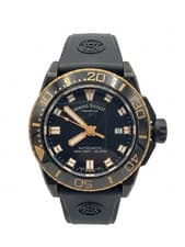 Armand Nicolet JS9 Date Blacksteel Auto 44mm Mens Watch A480AQS-NS-GG4710N