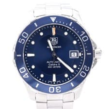 Tag Heuer Aquaracer Blue Dial Automatic Steel Men's Watch 41mm AA33073 152888635