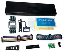 Vintage Casio F-100 Alien Movie Men’s Digital Sports Watch Mod. 52 JDM 70s Rare