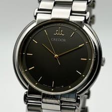 Seiko Credor 9571 6030 Dress Watch Quartz Vintage Mens wrist 18cm