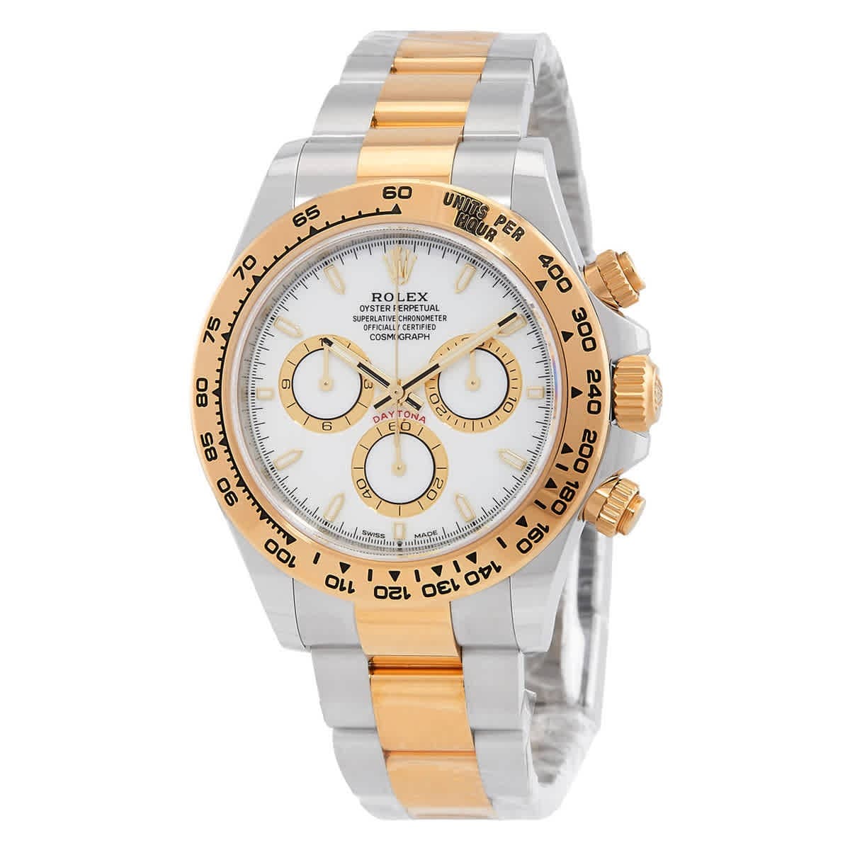 Rolex Daytona Chronograph Automatic White Dial Men's Watch 126503-0001
