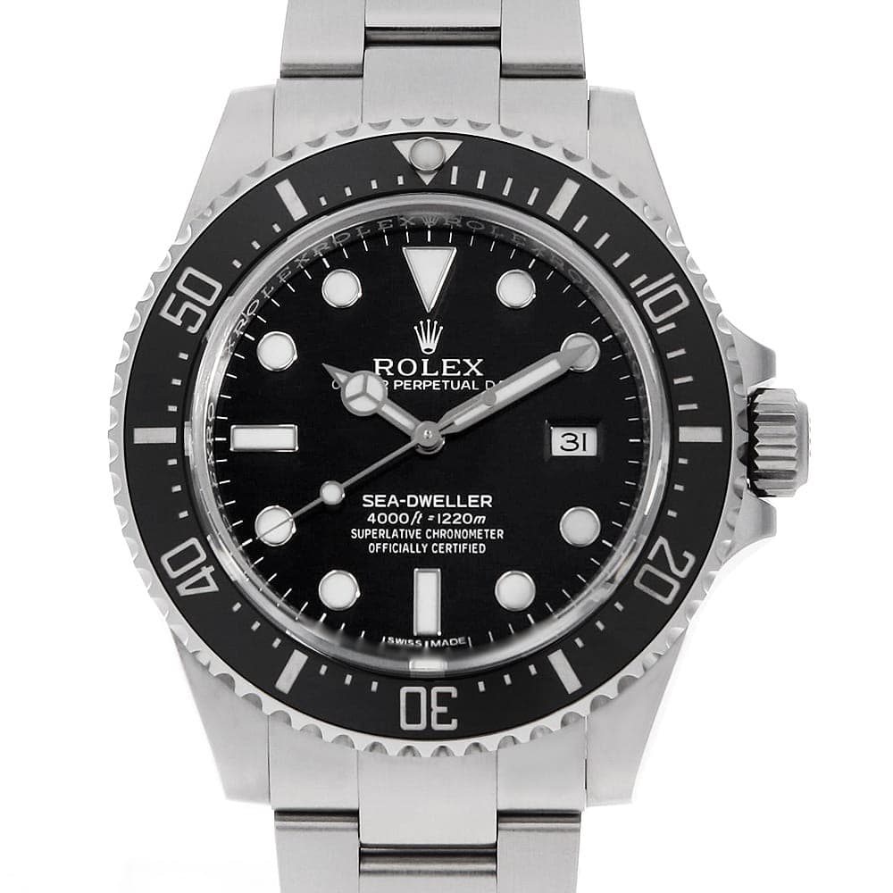 ROLEX SEA-DWELLER4000 116600 black Random Number second hand mens