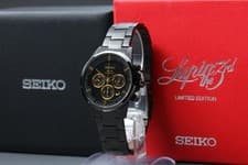 [N MINT] Seiko Lupin the Third Limited V175-0AF0 Daisuke Jigen Solar Mens Watch