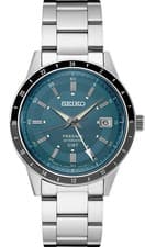 Seiko Presage Style60's GMT Automatic Blue Men's Watch - SSK009