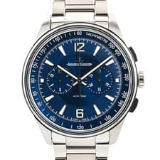 JAEGER-LECOULTRE Polaris Chronograph Q9028180 Blue Men's Used Watch #32117