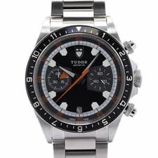 Tudor Heritage Chrono Black M70330N-0005 Black/Grey Stainless