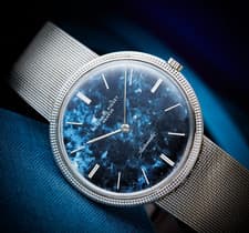 Vintage Audemars Piguet Round Watch, 1970s, Unique Dial