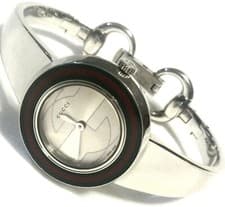 GUCCI LADIES U-PLAY WATCH Swiss Made Silver Dial w/ Stainless Case & Bracelet