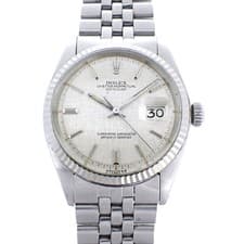ROLEX Datejust Silk Dial  1601  Vintage 1970  mens watch