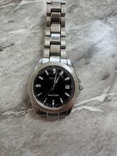 Grand Seiko 8J56-8020 Black Dial Quartz 200M Watch