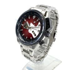 Orient Star Retro Future Guitar WZ0171DA Red Dial Automatic Watch Working #83
