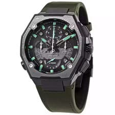 NEW Bulova Precisionist X SE Chronograph 262kHz Green Men's Watch 45mm 98B355