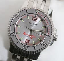 Tissot Seastar 660 Dive Watch Men's 41 mm Quartz Stainless w/ Box - RARE VINTAGE