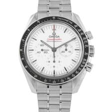 Omega Speedmaster Moonwatch Professional White Dial Steel Watch 310.30.42.50.04