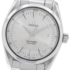 OMEGA Seamaster Aqua Terra 2518.30 Date Silver Dial Quartz Boy's Watch_955281