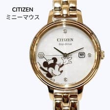 Citizen Minnie Mouse Eco-Drive Watch 31mm Stainless Used